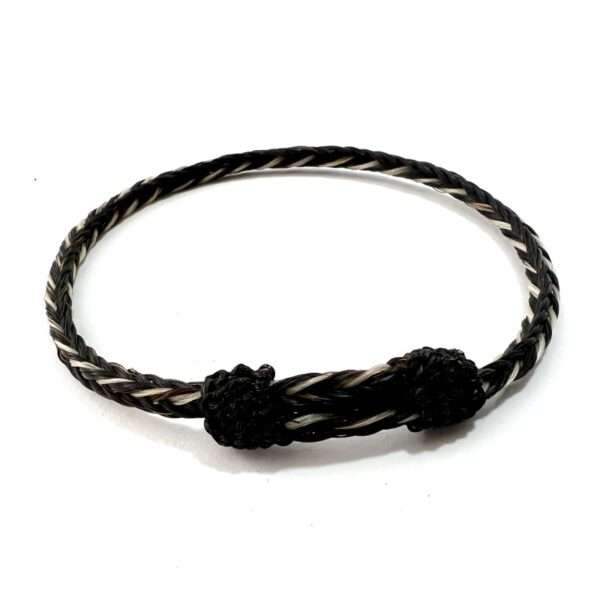 Pulsera crin sencilla bicolor