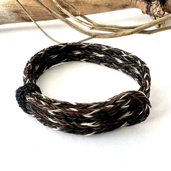Pulsera crin cinco hilos flechas