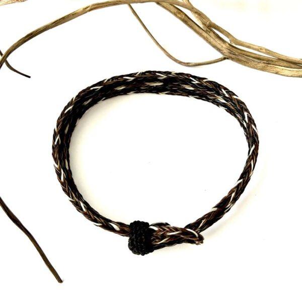 Pulsera crin cinco hilos flechas - Imagen 2