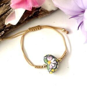 pulsera sencilla talavera de colores