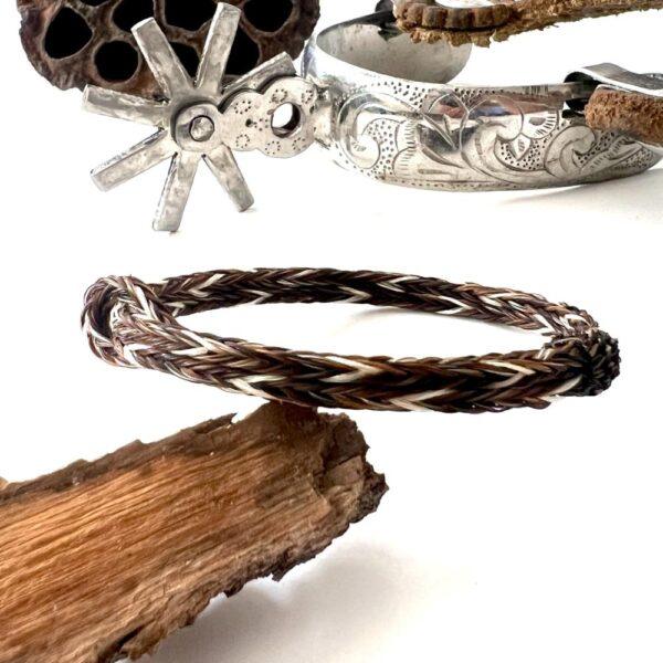 pulsera crin doble flechas