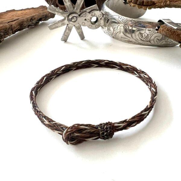 pulsera crin doble flechas