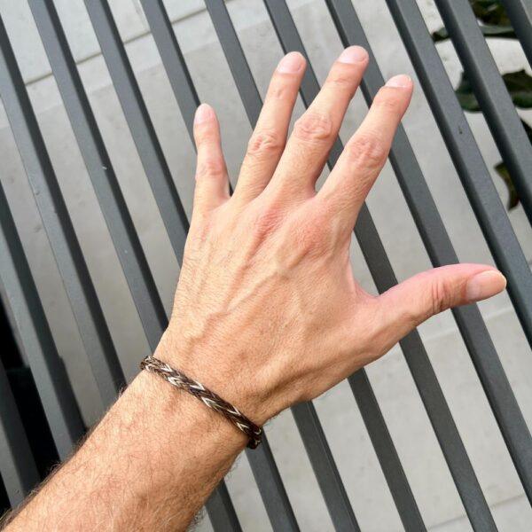 Pulsera crin doble flechas - Imagen 4