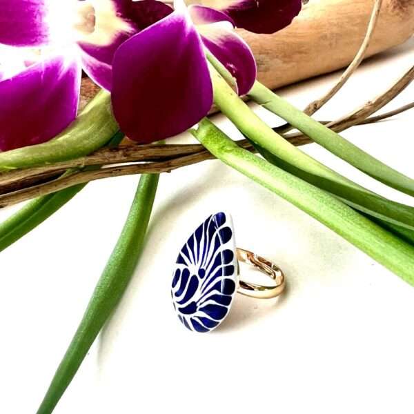 anillo talavera gota