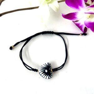 pulsera sencilla talavera negra