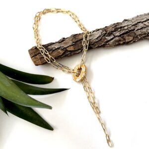 collar corbatin talavera ocre eslabon
